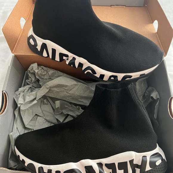 Balenciaga Speed Lt Graffiti - Picture 2 of 6